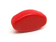 Bouton de commande de chauffage. Rouge. Porsche 911 1986-89 - 91161313500K51