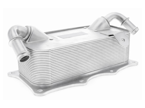 Engine oil heat exchanger. Porsche 958 Cayenne / 970 Panamera - 94810728121, 94810728122 - 31290, V45-60-0004