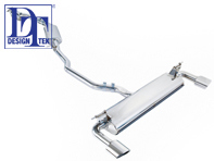 Auspuff Schalldämpfer / Schalldämpfer Heckbox DesignTek für Porsche Cayenne 3.2L V6 - 3606005501, 69-PS108, 116124-04, 95511112130, 95511112131, 95511112132