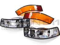 Kit frecce e lente posteriore con lente bordo NERO Porsche 911 - 91163140333, 91163140433, 91163193900, 91163194000, 91163194901, 91163195000, 91163197100