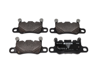 Brake pads rear for PDK steel brakes. Porsche 718 Boxster Spyder / Cayman GT4 - 9GT698451G