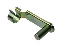 Pasador de horquilla del cable del embrague. Porsche 911/912 1965-86 - 99916600102 - URO-011850, 911831-000, 1670250500