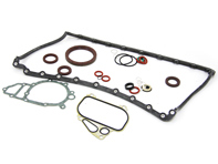 Dichtungssatz für das untere Ende des Motors. Porsche 924S / 944 / 944S / 944T - 94410090108, 94410090103