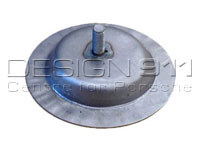 Front seat mount. Porsche 356 Pre-A - 3565014901 - P121PA, PP121PA