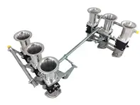 Jenvey 2-bouts 45 mm kleine boring individuele gasklephuiskit. Porsche 911 - WFR024, WFR029, WFR043, WFR060 - ABF2/65, RH01, RH01M, TP1, TP11