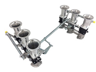 Kit corpo farfallato singolo Jenvey a 2 bulloni da 45 mm con foro piccolo. Porsche 911 - WFR024, WFR029, WFR043, WFR060 - ABF2/65, RH01, RH01M, TP1, TP11