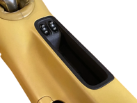 Consola central de actualización de bandeja de almacenamiento. Porsche 996 Coupé / 986 Boxster - 99655209500, 99655209500B12, 98655290100B12, 99655209501D05, 99655209501C02, 99655209501A03