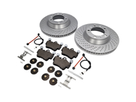 Pastiglie freno POSTERIORI e pacchetto disco freno Porsche 997 Carrera 2S ABS - 99635240502, 99635240602, 99761267602, 99635208600, 99635208602, 95535296000, 99735193907