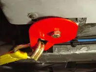 Rennline 系紧装置/千斤顶板 前部。保时捷 991 / 981 Boxster / 981 Cayman - E36