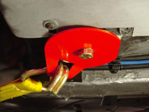 Rennline Tie Down / Jack Plate FRONT . Porsche 991 / 981 Boxster / 981 Cayman - E36