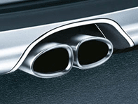 Auspuff Endrohre Porsche Boxster 987