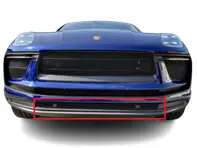 前保险杠不锈钢中央下格栅 ZunSport。保时捷 Macan / S / GTS 改款 - ZPR81321, ZPR81321B, ZPR81321, ZPR81321B