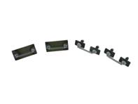 Staffe di montaggio per spallacci da 3" cinture da corsa. Porsche 914-6 GT - 91480345511, 91480345611 - TK Z 21