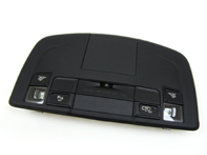 Overhead console in Black. Porsche 991.2 Carrera / 982C Cayman COUPE - 991613234101E0, 99161323410