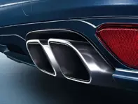 Uitlaateindpijpen SPORT-versie. Porsche 958 Cayenne DIESEL / 958 Cayenne HYBRIDE - 95804420007