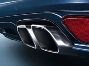 Terminali di Scarico Versione SPORT. Porsche 958 Cayenne DIESEL / 958 Cayenne IBRIDA - 95804420007