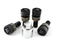 锁定车轮螺栓套件 黑色 STD 尺寸 THATCHAM - 原装保时捷 - 99136105700, WHT006980C, WHT006980A, PAF009593, 9A700698000, 00004460280