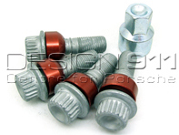 Kit bulloni ruota di bloccaggio + 5 mm più lunghi - Porsche originale - 99736198010