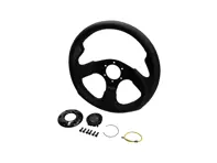 Steering Wheel Jet - Black Leather - Momo - M11102912211, M11102915211