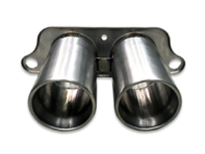 Exhaust tail pipe Porsche 911 GT3 GT3 RS and 911 R titanium - 99111125391, 99111125395 - TSPO99112.023.T