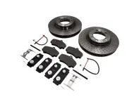 FRONT Brake Pads and Brake Disc Package Porsche 997 C2S Brembo - 99635140904, 99635140903, 99635141004, 99635141003, 99635194913, 99761275701, 99761267801, 99635108901, 99635195911