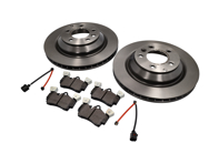 Pastiglie freno posteriori e pacchetto disco freno. Porsche Cayenne 955 V8 turbo S - 95835240150, 95535293950, 95561236532