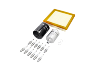Motoronderhoudsset - Lucht-/brandstof-/oliefilters, bougies en meer - voor Porsche 964 Carrera / Carrera 4 / Carrera RS 1989-1994 - 96410095600, 96410095601, 93010776401, 93010776403, 92811025304, 92811025307, 96411032701, 90012311830, 99917018390