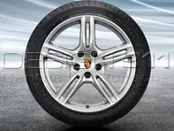 20' Panamera (971.1) Turbo lichtmetalen velgen & zomerbanden Origineel Porsche - 971044660B
