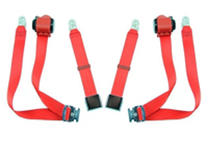 Retractable 3-point inertia reel front seat belts SWB Porsche 911 - SA-50534, SWB 911