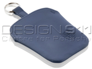Leather Key pouch MARINE BLUE for Porsche - PCG044100007JX