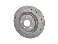 Brake disc rotor SPORT COAT Z, Rear. Porsche Macan - 95B615601A, 95B615601G, 95B615601F - 100.3358.52
