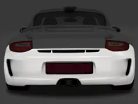 Rear bumper GT3/RS look. Porsche 911 (997) 2008-12 C4 / C4S - HSK267, ZB125, ZB125