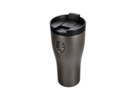 Thermal Travel Cup - Silver / Monochrome Crest