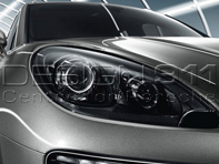 Fari Bi-Xenon in nero. Porsche Macan 2014 >> Auto con guida a sinistra - 95B04490040