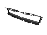 Centre Radiator Air Flow Guide, Matt Black. Porsche 95B Macan 2019>> - 95B121710J, 95B121710JOK1