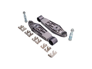 Non adjustable thrust arm bushing lower control arm kit for Porsche models cars with lowered suspension. - 357, 358, 99634105307, 99634105308, 99634105309, 99634105310, 99634105311, 99634105312, 99634105313, 99634105314, 99634105315, 99634105316, 99634105317, 99634112290, 99634144190, 99634112190