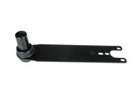 Spring plate in black - closed type for Porsche 356 / 356A / 356B - 64434104, 64434105