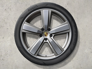22' Cayenne  Exclusive Design Sport alloy wheels and summer tyres Original Porsche - 9Y0044643Q