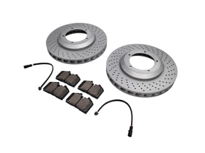 Pack de plaquettes et disques de frein AVANT. Porsche 930 Turbo 81-89 - 93035104703, 93035104803, 96435193903, 93035104703ABS, 93035104803ABS, 96435193903BRE, 94461221105, 93035104701, 93035104801, 93035104702, 93035104802, 15808, 15807, P85094, 93035193802, 93035193803, 93035193804, 93035193805, 93035194015, 93035194025, 95135193005, 95135193006, 95135193016, 95135193901, 95135193902, 95135193903, 95135193904, 95135193905, 95135193908, 96435193002, 96435193902, 96435293000, 96535293000, 96535293003, 96535293004, 96535293900, 96535293903, 99335293003, 99335293903, 96435193905, 94461221100