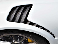 Lamellenafdekkingen voorspatbord, koolstofvezel. Porsche 991.1 GT3 RS - 99150352490, 99150352390 - SF/C/991-503-524-90/GT3RS