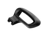 座椅滑块调节手柄 - 哑光黑色塑料。保时捷 986 Boxster 1997-2004 / 996 Carrera / Turbo / GT2 / GT3 1998-2005 - 99652161700, 99652161800, 99652161701, 99652161801