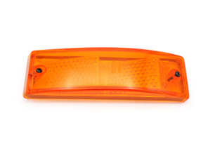 Lentille de clignotant latérale. Porsche 911 1974-77 Révision pour les États-Unis - 91163192000