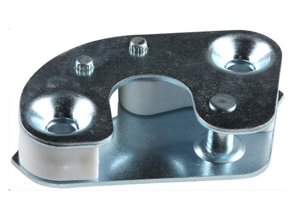 Door lock striker. Porsche 911/912 66-72 - 90153170101, 90153170201, 90153170123 - PS6725, PS6726, 1687550570, 1687550580, 911587-01, 911587-02