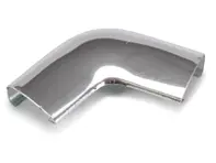 Moulding corner connector, Chrome. Porsche 914 - 91454121711, 91454121710