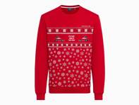 Sweat-shirt unisexe, rouge - Thème de Noël