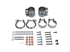 Exhaust Fitting Kit Rear Silencers. Porsche (911) 996 C2 /C4 / C4S - 99611110800, 99611122002, 99951108700