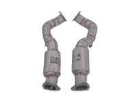 Resonerende GPF verwijder uitlaatpijpset. Porsche 718 GT4 RS - 9GT254351B, 9GT254351C, 9GT254352B, 9GT254352 - 9MGT254351CR