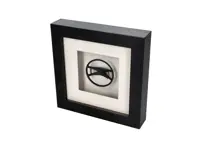 Steering wheel 911 '69 Butterfly Porsche Art - Box framed 1:8 scale - 91461380512, 90134780200, 90161380500, 90161380501, 91161380500, 91434709110, 91461380511