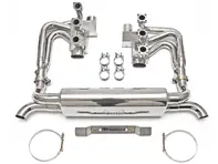 Uitlaatdemper / demper RSR-stijl headers. Porsche 993 - 99311104510, 99311104514, 99311104511, 99311104611, 99311104614, 99311104610, 99311104613, 99311321316, 99311321338, 99311321343, 99311321344, 99321103905, 99321103907, 99321103910, 99321103911, 99321104005, 99321104007, 99321104010, 99321104011