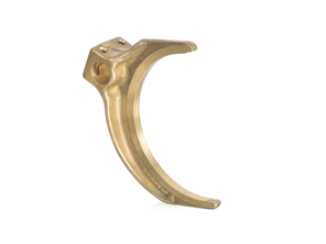 Shift fork of reverse gear and 1st gear. Porsche 924 - 477303111